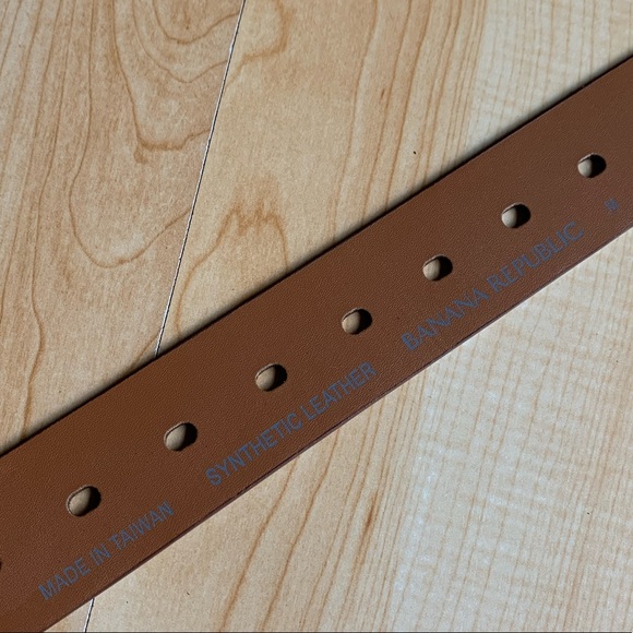 Banana Republic Pointed Buckle Belt Cognac Medium - Picture 8 of 10